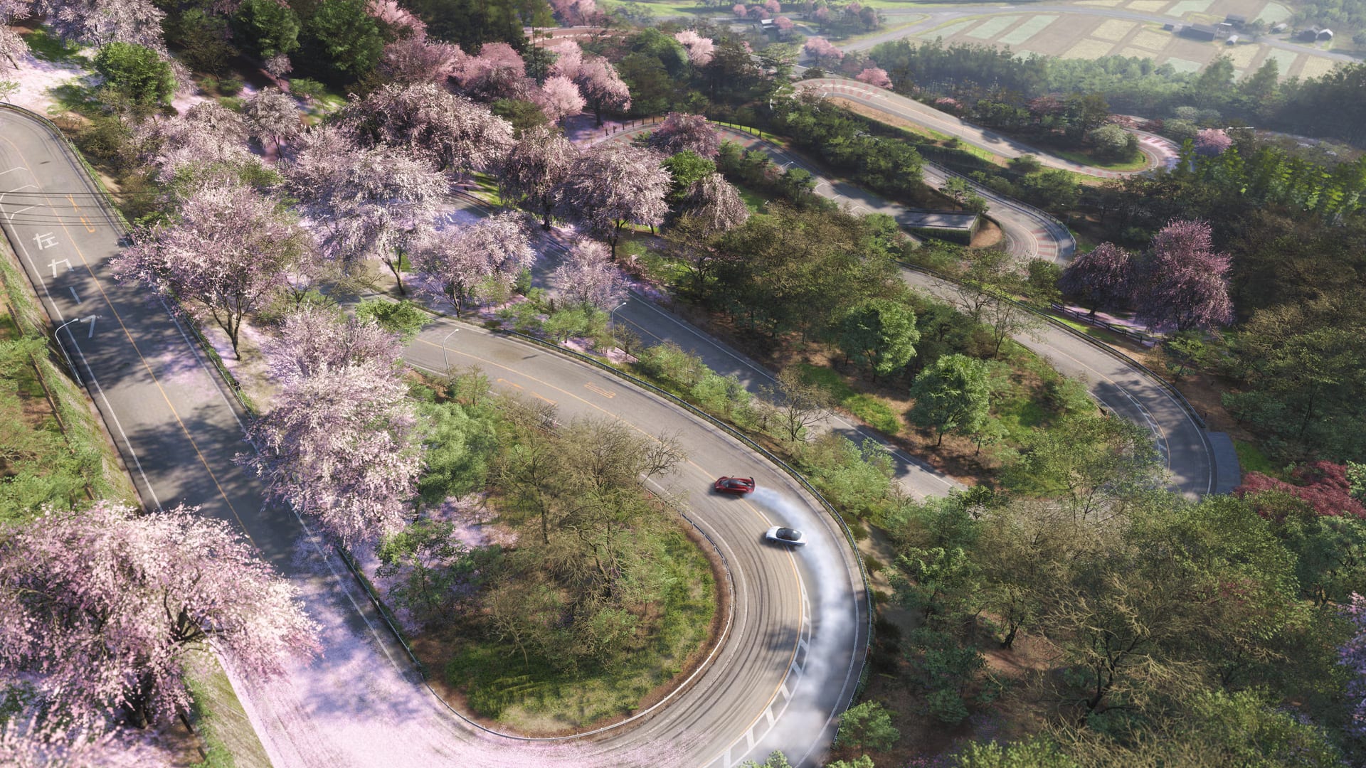 Forza Horizon 6 aerial view of Horizon Festival main stage